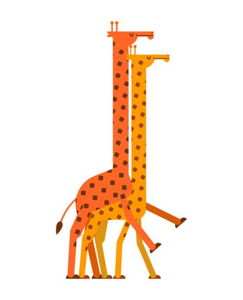 background of giraffe breeding illustrations royalty free vector