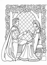 Prinses Ridder Kleurplaten sketch template