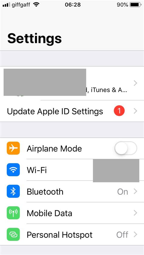 update apple id settings apple community