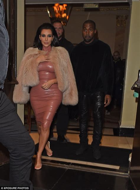Kim Kardashians Tight Dress Moves The Paps Allhiphop