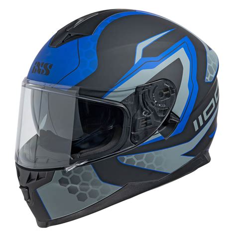 integral helmet ixs  black mat blue full face helmets motorcycle helmets moto ixs