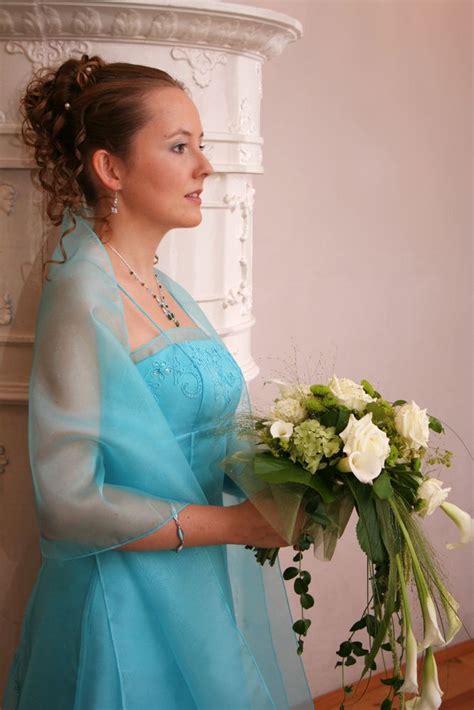 Braut In Blau Foto And Bild Portrait Portrait Frauen Indoor Bilder