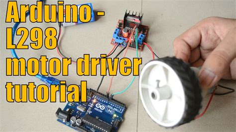 motor driver ln arduino tutorial mechstuff