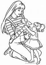 Barbie Coloring Pages Kelly Printable Sister Coloriage Barbiecoloring Little Color Sheets Gif Family Pdf Print Coloringhome Top sketch template