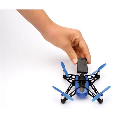 parrot rolling spider minidrone blue drones shashinki