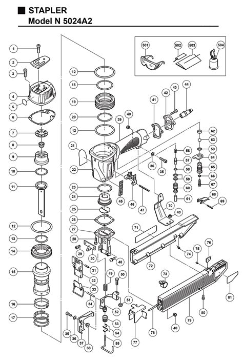 hitachi na parts list hitachi na repair parts oem parts  schematic diagram