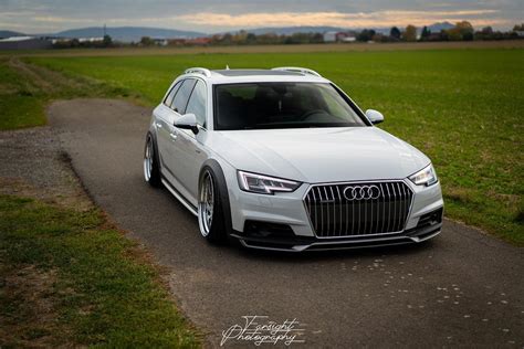 Bagged Audi A4 allroad on RS Wheels Is a Statement