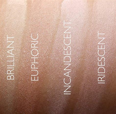 hourglass ambient strobe lighting powder swatches credit