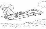 Coloring Jet Fighter Gun Top Printable Pages 14 Aircraft Tomcat Airplane Kids Airplanes Book Sketch Print Colouring Drawing Drawings Navy sketch template