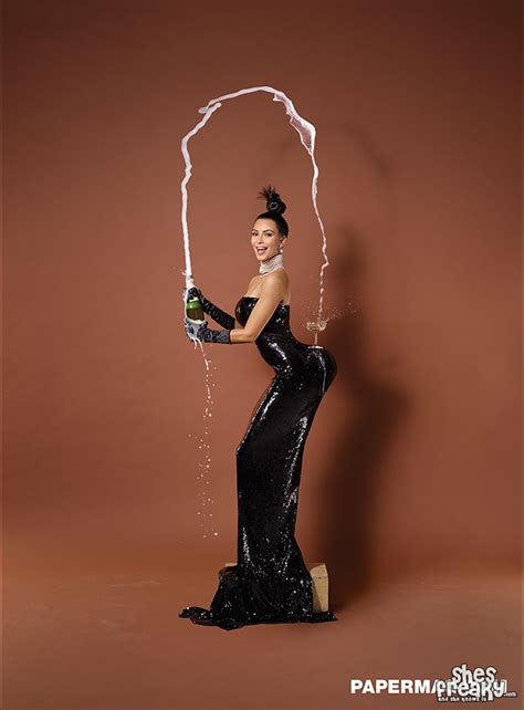 Kim Kardashian Paper Magazine Pics Shesfreaky
