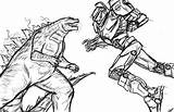 Gipsy Godzilla Rim Mechagodzilla Titanes Amrock Sketch Favourites sketch template