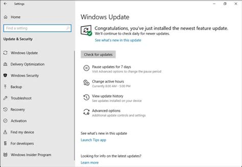 microsoft allows windows 10 home users to pause updates