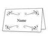 printable place cards  place card template printable place cards