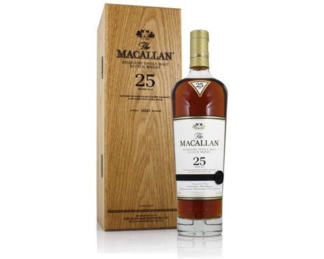 macallan 25 year old sherry oak 2021 release