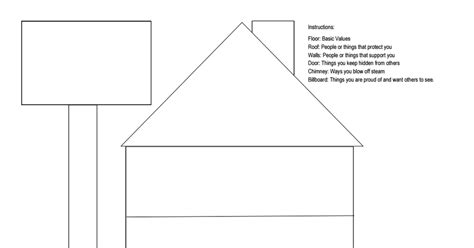 dbt printable house templates