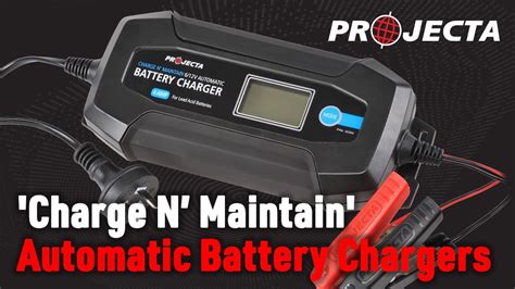 charge  maintain automatic battery chargers youtube