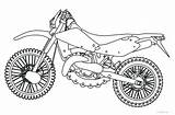 Coloring Motorcycle Pages Printable Motor Dirt Bikes Bike Kids Cool2bkids Popular Template sketch template