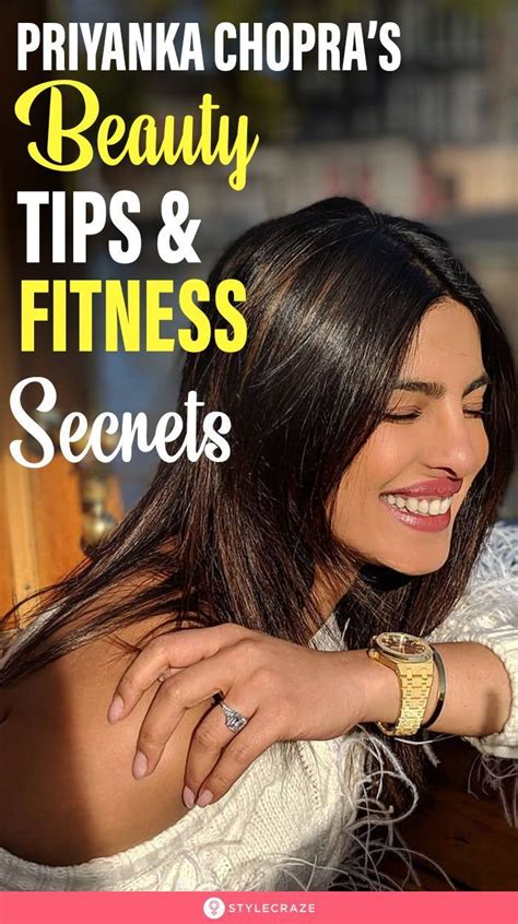 Priyanka Chopra’s Beauty Tips And Fitness Secrets Revealed