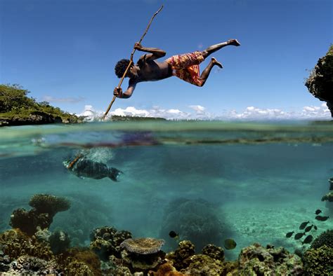 spear fishing style    waste  time