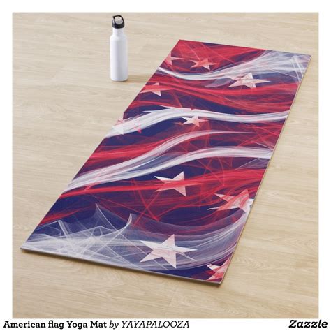 american flag yoga mat zazzle printing double sided custom yoga
