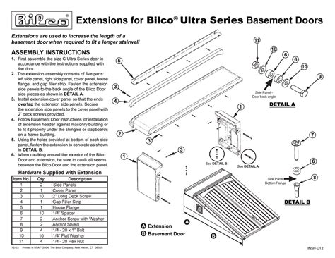 bilco basement door installation instructions openbasement