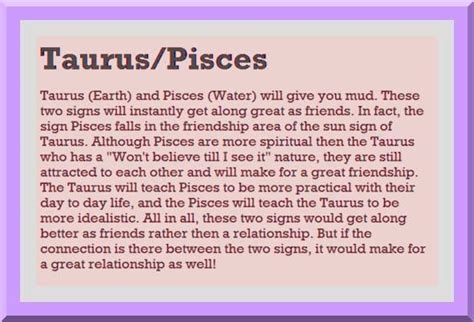 Taurus And Pisces Compatibility Love Sex And Relationships