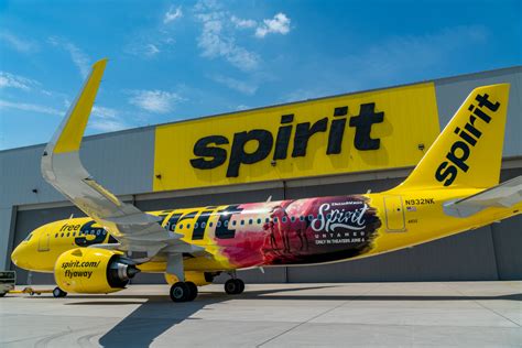 spirit airlines unveils   themed special livery simple flying