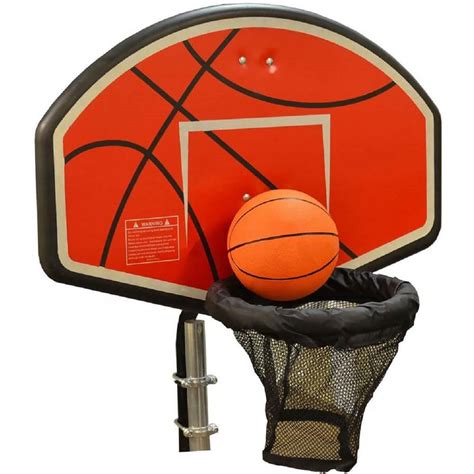 jumpking trampoline basketball hoop  attachment  inflatable basketball walmartcom