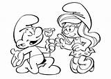 Coloring Pages Smurfs Do Printable Smurf Kids Dla Księżniczki Visit Disney sketch template