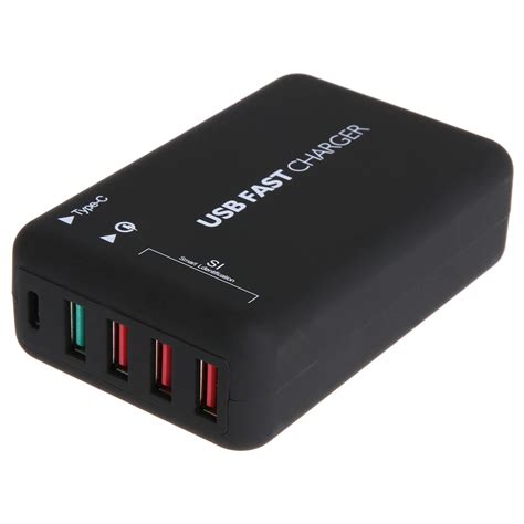 mini portable universal charger  type   usb port fast charger power supply charging travel
