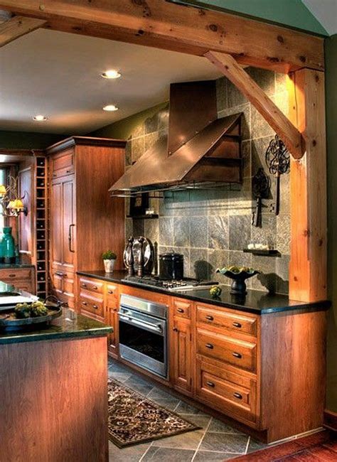log cabin kitchen ideas  rustic kitchen design cabin kitchens