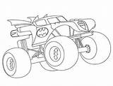Truck Mud Pages Coloring Monster Getcolorings sketch template