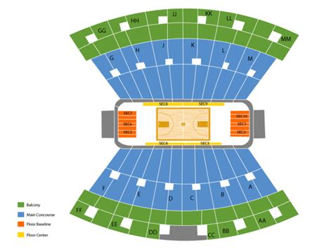 Simon Skjodt Assembly Hall Seating Chart And Events In