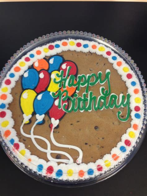 Hbd Cookie Cake Cookie Cake Designs Chocolate Chip Cookie Cake
