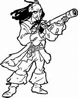 Jack Sparrow Coloring Pages Captain Choose Board Disney Wecoloringpage sketch template
