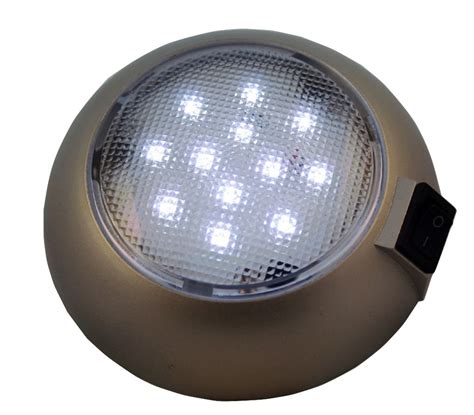 led battery powered dome light magnetic base multiple color options pilotlightsnet