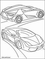 Coloring Cars Nicole Pages March Florian Created Friday Visit sketch template