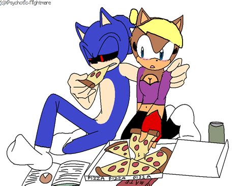 sonic exe and me hanging out by alexisthehedgehog83 on deviantart