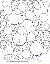 Mandala Blower Bubbling Practice Cirkel Blase Shopkins Kleurplaat Adults sketch template