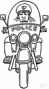 Police Coloring Policeman Pages Coloringfolder Printable sketch template