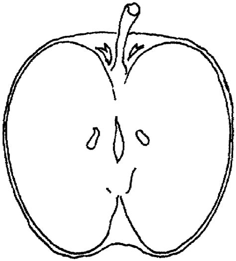 printable apple coloring pages iremiss
