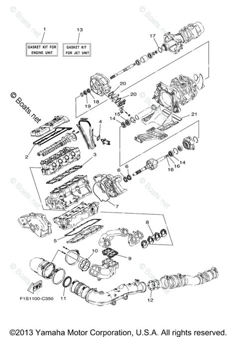yamaha engine diagram kit