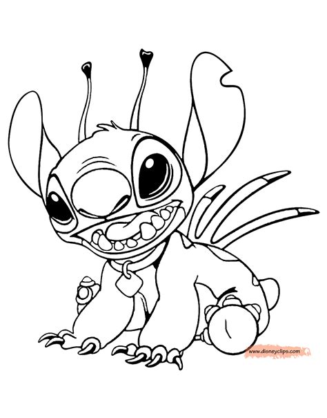 stitch pages  valentines coloring pages