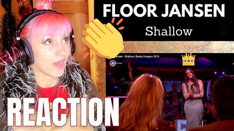 floor jansen shallow beste zangers  song reaction analysis youtube