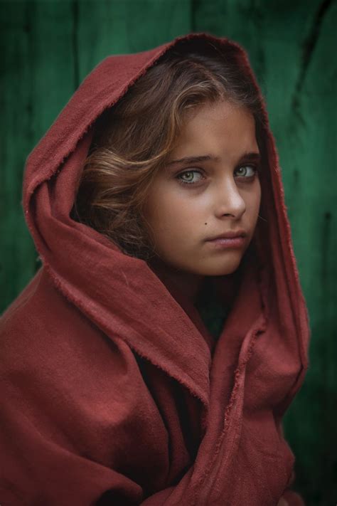 Mijn Dochter Noa Als Het Afghaans Meisje Met De Groene Ogen