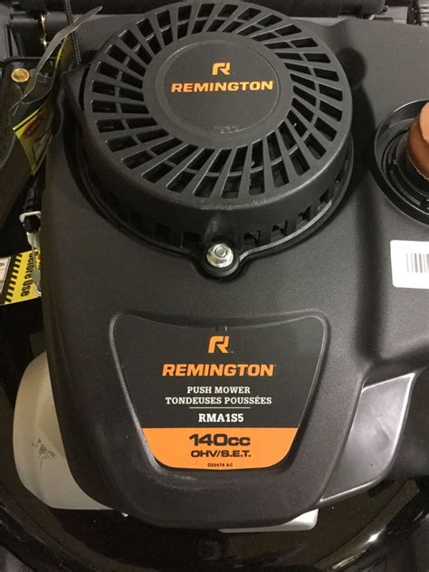 remington push mower cc model rmas   auction depot