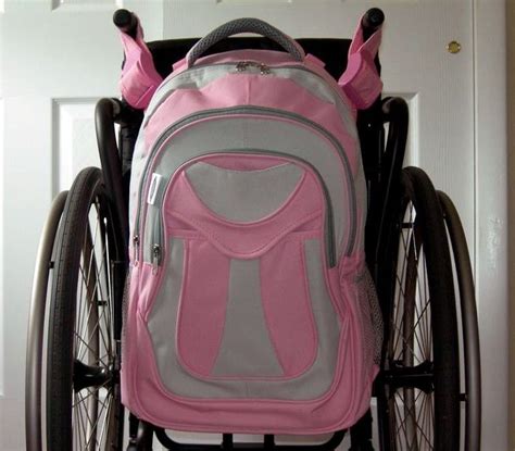 wheelchair backpacks images  pinterest wheelchair accessories wheelchairs