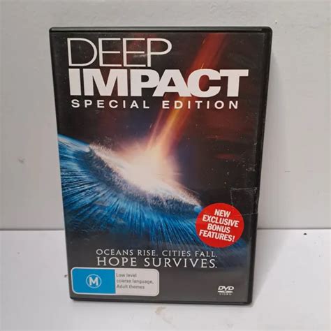 deep impact special edition dvd  region  action adventure drama  picclick