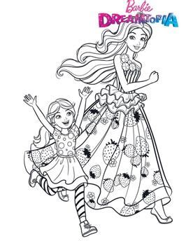 barbie dreamtopia coloring pages  full   barbie millicent roberts