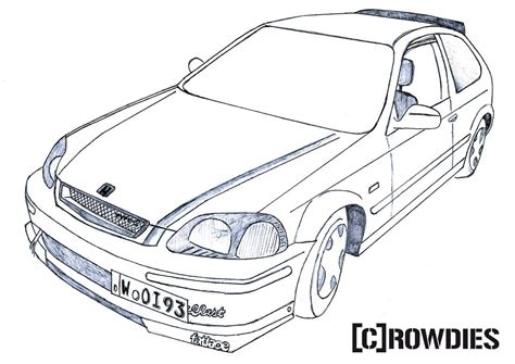 drawing   car   hood